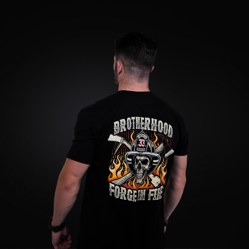 BROTHERHOOD FORGED IN FIRE T SHIRT